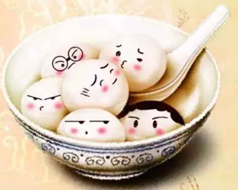 长沙采暖，暖气和元宵/汤圆更配。