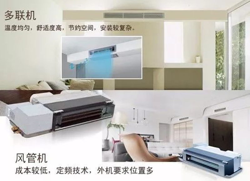 【弘跃暖通】长沙中央空调VS传统空调对比。