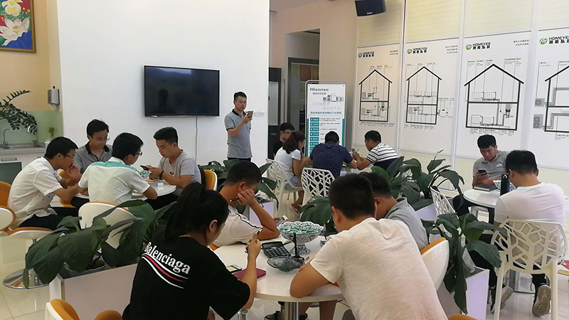 长沙弘跃暖通无火工艺中央空调图